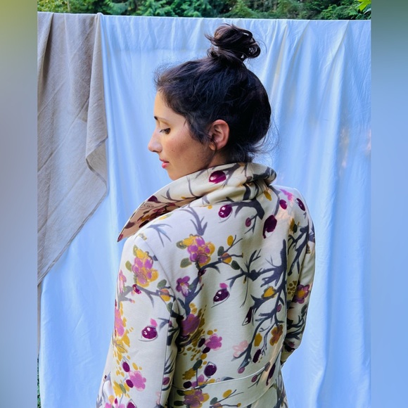 Marni Jackets & Blazers - Marni Watercolor Floral Coat
